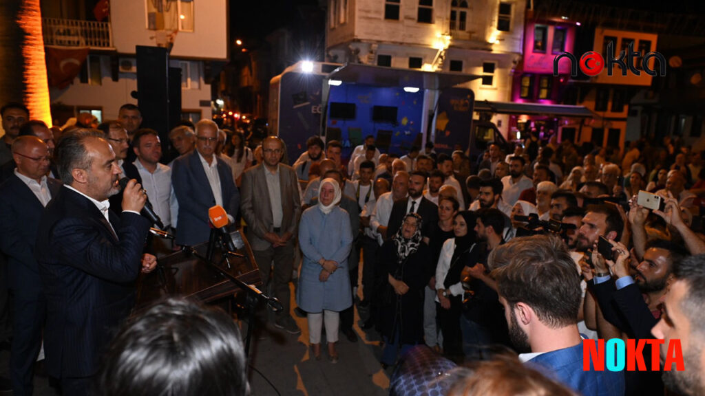 Alinur Aktaş Bursa Mudanya’da gümledi