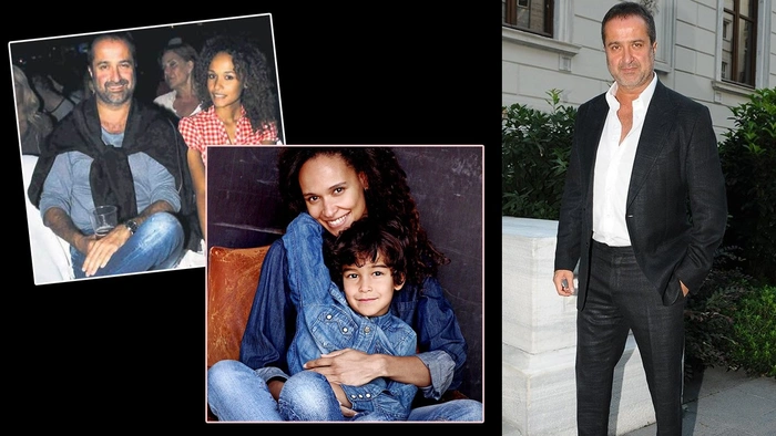 Serdar Bilgili oğlunun cici babasıyla yemeğe çıktı