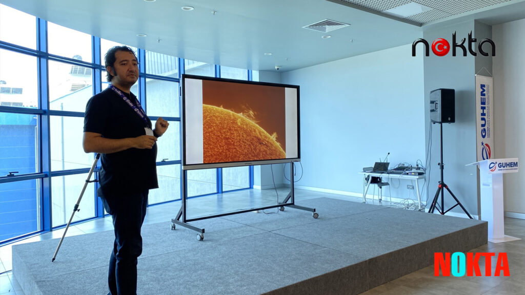 Astronomi meraklıları GUHEM’deki özel etkinlikte buluştu