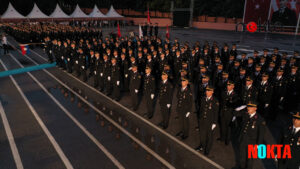 Bursa’da Jandarma ve Sahil Güvenlik Akademisi mezuniyet töreni yapıldı
