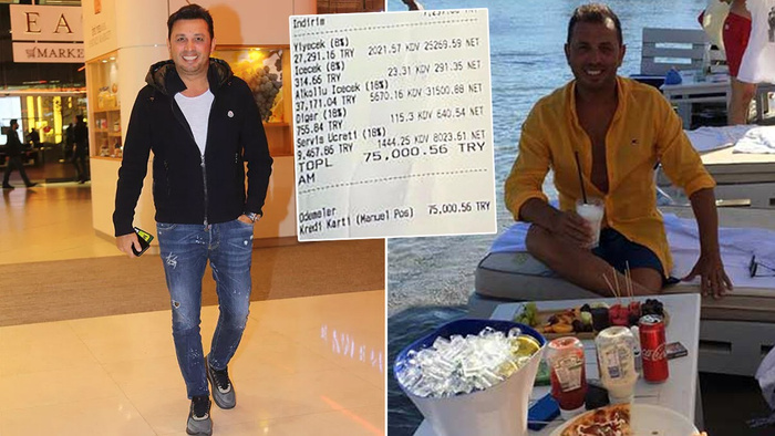 Murat Cevahir’e gittiği kebapçıda 82 bin liralık hesap!