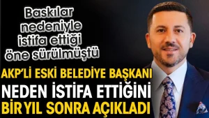 AKP’li eski belediye başkanı Rasim Arı neden istifa ettiğini bir yıl sonra açıkladı