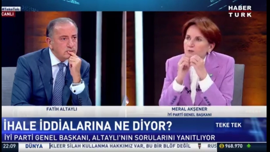 Akşener’den 107 Milyonluk ihale açıklaması: Ahlaki problem var!