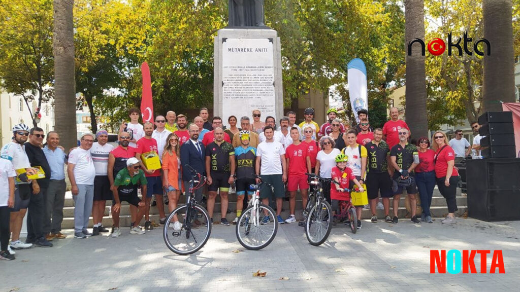 Bursa’da “Tophane’den Mudanya’ya Bisiklet Turu” gerçekleştirildi