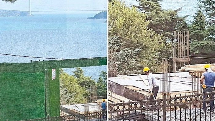 Mehmet Nazif Günal’ın Boğaz’daki kaçak binasına dokunan yok