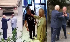 Kayalar Holding’in patronu Tahsin kaya çalışanlarını tokatladı