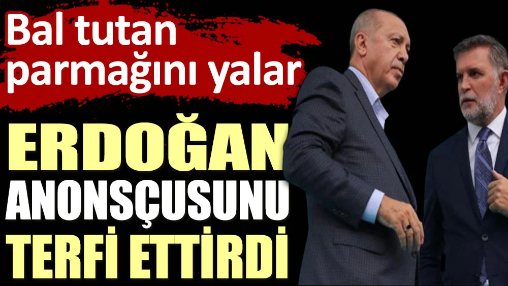 Erdoğan anonsçusunu terfi ettirdi