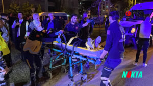 Bursa’da işçi servisi ile kamyonetin çarpıştığı kazada 4 kişi yaralandı