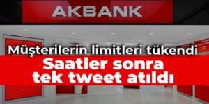 Müşterilerin limitleri tükendi: Saatler sonra tek tweet atıldı