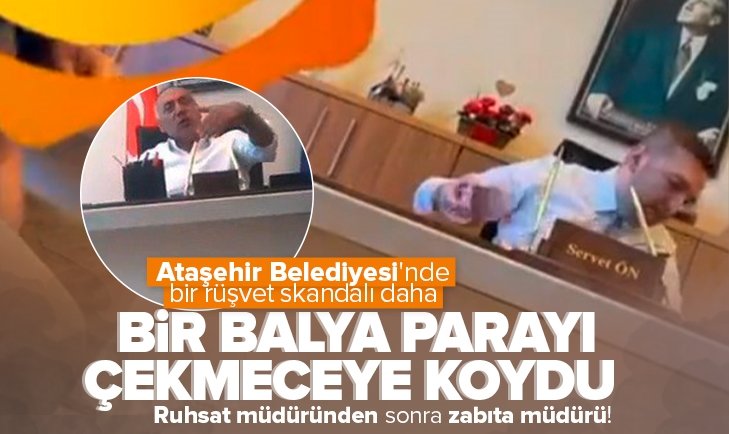 Ataşehir Belediyesi’nde bir rüşvet skandalı daha
