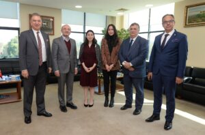 Türk İspanyol Sanayi ve Ticaret Odası Temsilcisi Balbin BTSO’yu Ziyaret Etti