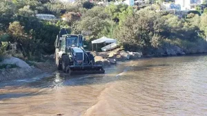 Mesut Yılmaz’ın kardeşi sahili yok etti