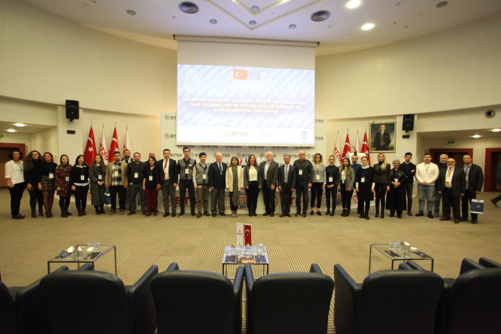 BUTEXCOMP ile Bursa’da Teknik Tekstil ve Kompozit Sektörleri İçin Tam Entegre Küme Oluşturulacak