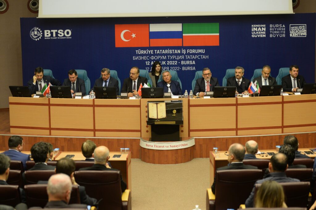 BTSO’da Türkiye-Tataristan İş Forumu Gerçekleştirildi
