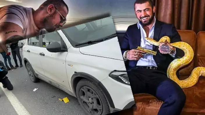 Riva yolunda pusu… Araca kurşun yağdırdılar… ‘Çerkes Cengiz’ yaralandı