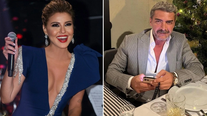 Burak Törer eski aşkı Gülben Ergen’i ön masadan izledi