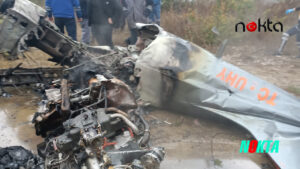 Yine Bursa’da araziye düşen eğitim uçağındaki 2 kişi hayatını kaybetti