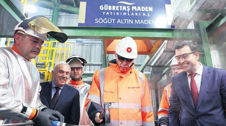 109 tonluk altın kaynağı