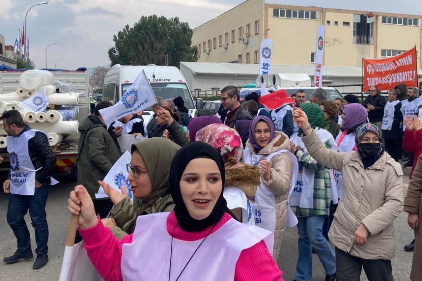 Barutçu tekstil patronunun provokasyon girişimine rağmen işçilerin mücadelesi 82’nci gününde