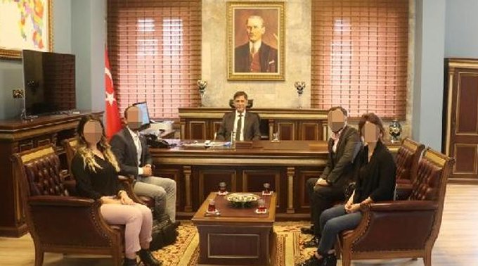 Sahte psikolog, vali ve kaymakamlığı da ziyaret etmiş