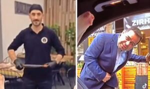 Restoran reklamında ‘çakarlı’ otomobil kullandı: Cezadan kaçamadı