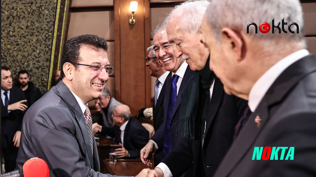 Eski siyasetçilerden İBB Başkanı Ekrem İmamoğlu’na ziyaret