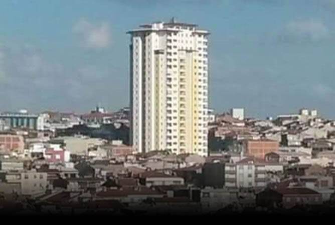 5 kat izni olan mahalleye 24 katlık rezidans yaptılar