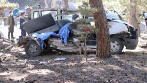 5 öğrencinin öldüğü kazada çocukları suçladı