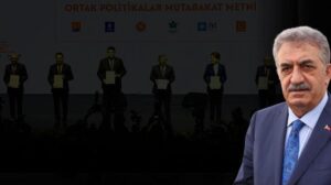 6’lı Masa’nın mutabakat metni! AK Parti’den ilk tepki: Ne buldularsa toplayıp koymuşlar