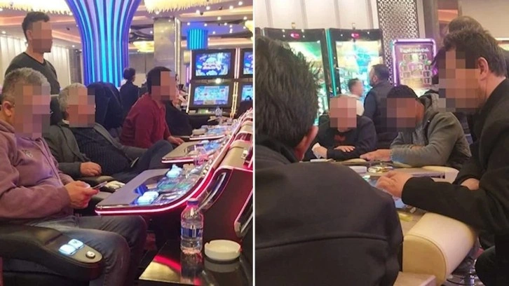 AKP’li belediyenin geziye götürdüğü muhtarlar kumar masasında