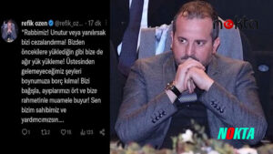 AKP’li Refik Özen böyle dua etti: Bizi bağışla, ayıplarımızı ört