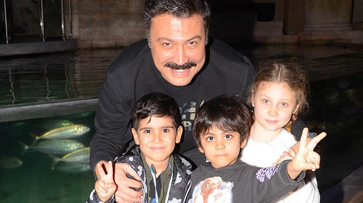 Bülent Parlak’ın çocuklarıyla sömestr keyfi