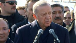 Cumhurbaşkanı Erdoğan Diyarbakır’da deprem bölgesinde