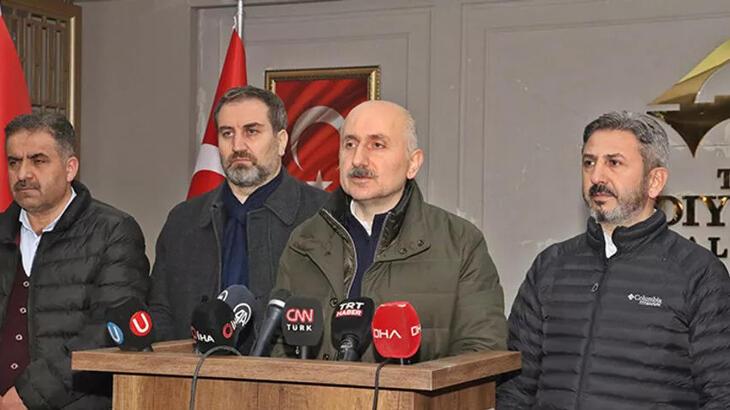 Deprem bölgesi Adıyaman’da son durum! Bakan Karaismailoğlu açıkladı