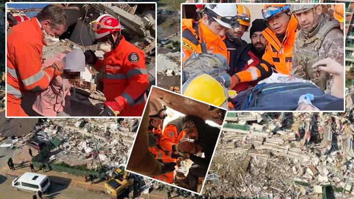 Dünya Türkiye için seferber oldu! Ekipler sahada can kurtarıyor
