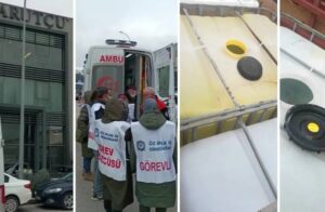 Barutçu Tekstil’de işten çıkarılan işçiler: Amonyak yüklü aracı bilerek getirdiler