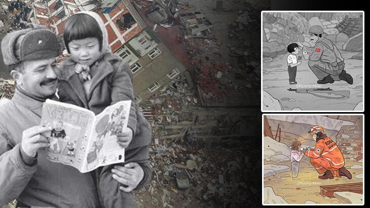 Güney Koreli ressamdan ağlatan çizim! 73 yıl önceki vefayı unutmadı