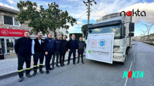 İMEAK ve GEMİSANDER tedarik ettikleri malzemeleri bölgeye gönderdi