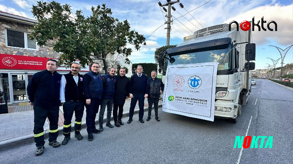 İMEAK ve GEMİSANDER tedarik ettikleri malzemeleri bölgeye gönderdi