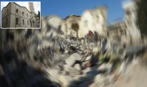 Yıkılan tarihi camiyi AKP’li restore etmiş!