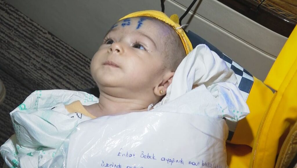 Refakatçileri olmayan 16 bebek Ankara’ya getirildi