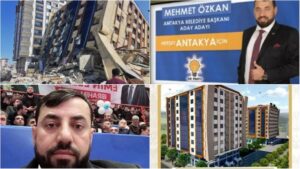 AKP’nin Antakya’da aday adayı ‘reisin emrindeki’ müteahhidin yaptığı site de çöktü