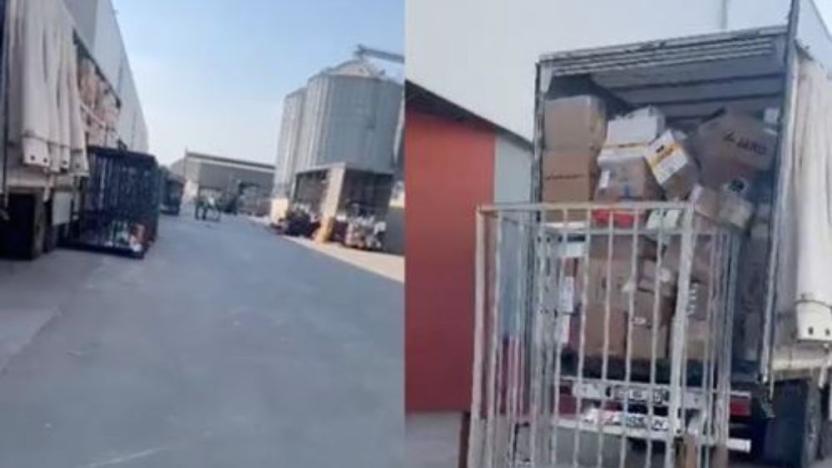 Depremzedeye giden fazla giysi Yemenli şirkete satılmış