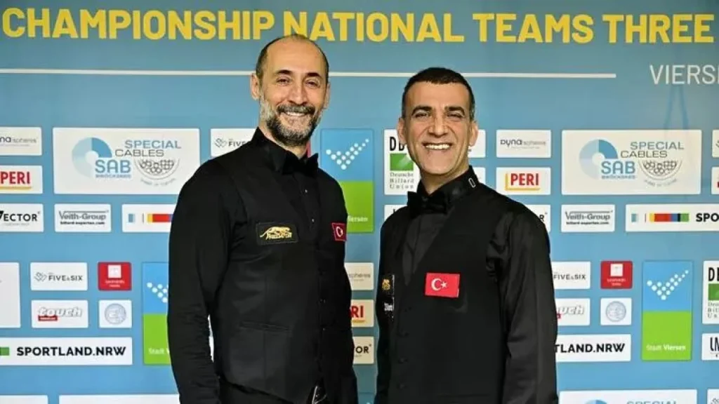 Bilardoda Saygıner ve Taşdemir’den dünya şampiyonluğu