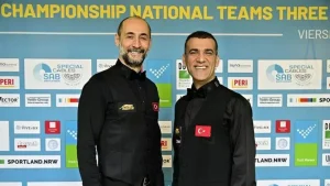 Bilardoda Saygıner ve Taşdemir’den dünya şampiyonluğu