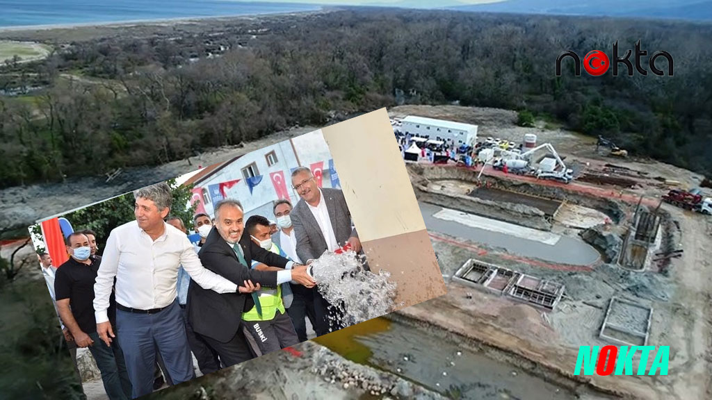 Tabiat Düşmanı Utanmazlar Su kaynağını su arıtması için talan ettiler