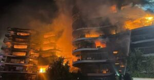 İzmir’de lüks sitedeki yangında yasak aşk iddiası!