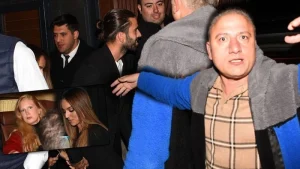 Galatasaray’ın futbolcularının korumalarından muhabirlere magandalık