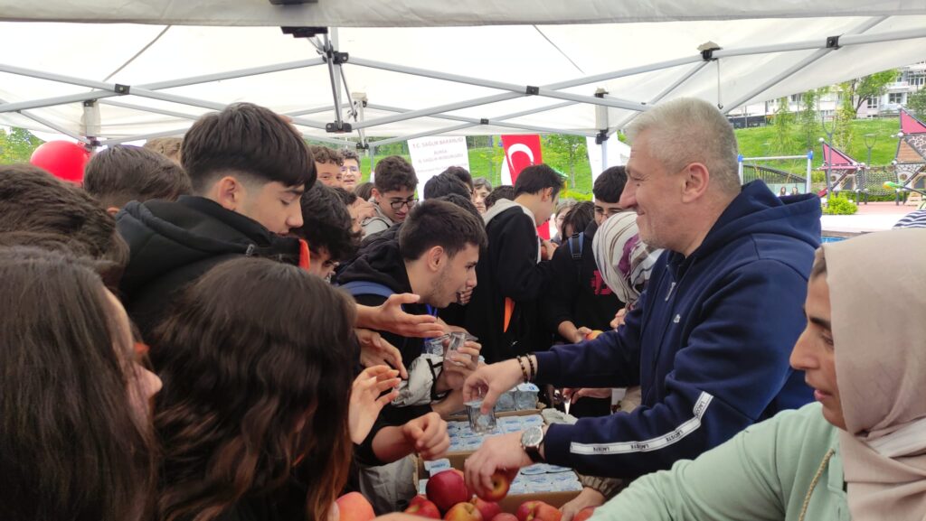 Öğrenciler sağlık için hareket etti