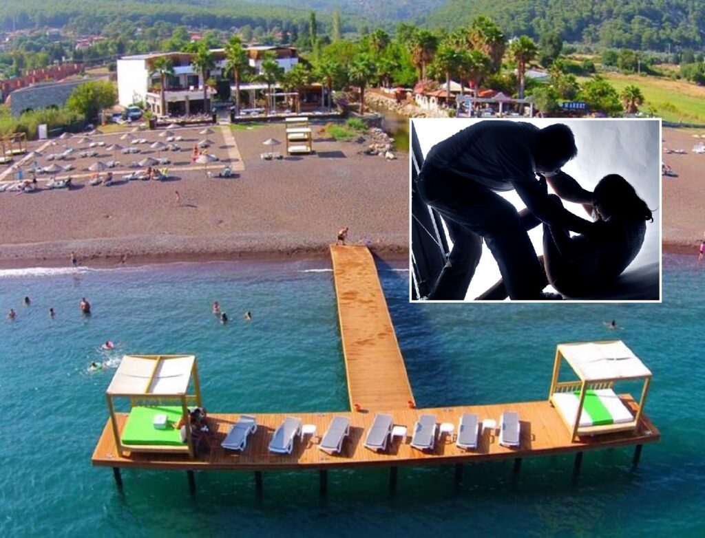 Ekincik Beach Hotel çalışanından kadın turiste cinsel saldırı!